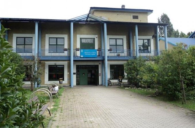 Entrata biblioteca di Nichelino
